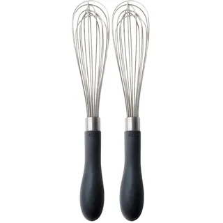 OXO Good Grips Kleiner Schneebesen aus Edelstahl – 23 cm (Packung mit 2)