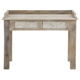 Home Affaire Schreibtisch Lavin Mangoholz beige