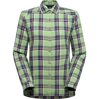 La Sportiva Rambler Lined Flannel Shirt Women aspen green/chalk (E37W04) L