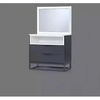 Schminktisch Kommode Schrank Sideboard Sekretär Schlafzimmer Möbel - Schwarz