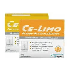 Ce-Limo® Orangen & Zitronen Brausetabletten