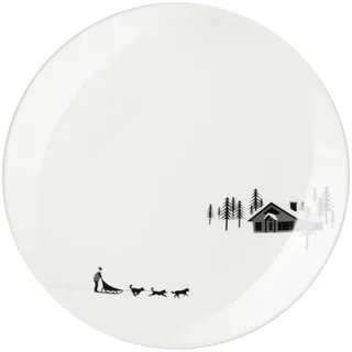 ASA Selection Dessertteller Sled Dogs Snow Tracks