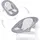 Alpha Bouncer 2in1 sitter and highchair seat Stretch Grey