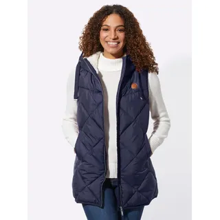 Casual Looks Longweste, blau