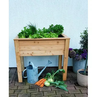 Gartenwelt Riegelsberger Riegelsberger Stelzenhochbeet 120 x 45 x 75 cm Natur