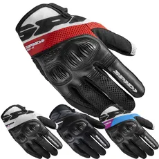 SPIDI, Flash-R Evo Lady, Damen-Motorrad-Handschuhe, schützend & strapazierfähig, Sommerhandschuhe, wasserdicht & rutschfest, Touchscreen-tauglich, durchschn. Gewicht 0,1 kg, Schwarz&Fuchsia, Größe M