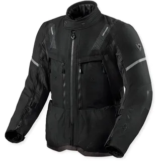 RevIt! Revit Sand 5 H2o Textiljacke, wasserdicht - Schwarz
