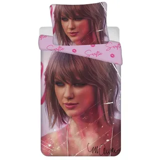 Jerry Fabrics Bettwäsche Music Artist 140 x 200 + 70 x 90 cm 100% Baumwolle