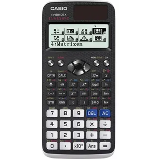 Casio FX-991DE X Wissenschaftlicher Taschenrechner schwarz