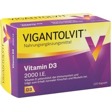 Bild Vigantolvit 2000 I.E. Vitamin D3 Kapseln 120 St.