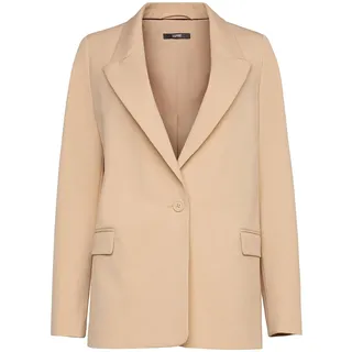 ESPRIT Damen 083EO1G317 Blazer, Beige, 70