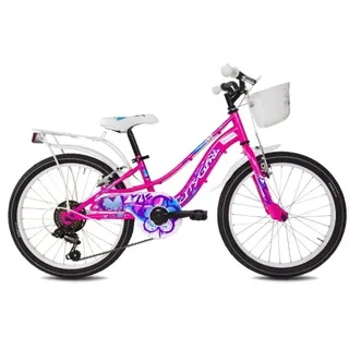 City Girl 20 6v Fahrrad City Bimba Stahl Fuchsie 6-8 Jahre B40201020 MYLAND B