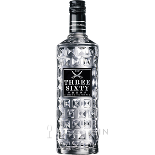 Three Sixty Vodka Diamond Filtrated 37,5% vol 1 l