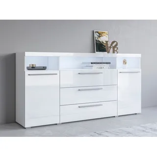 OTTO home Sideboard India 182 x 92 x 38,5 cm Weiß