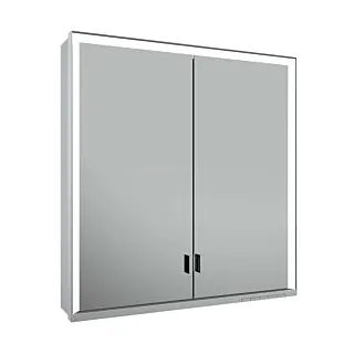 Royal Lumos Spiegelschrank für Wandvorbau 2 lange Türen, 70x73.5cm 14307172303