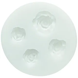 Silikomart | Silikonform für Zuckermasse ROSES, Form für Tortendekorationen, Prinz-Thema, Maße 40 x 130 x 280 mm
