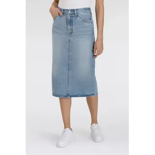 Levi's Levi ́s ® Hr BACK SLIT Jeansrock - riveting clean hem, - 27