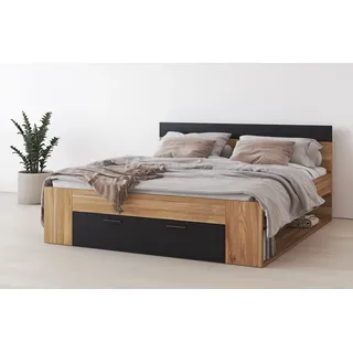 Home Affaire »Faweza, Breite 160 bzw. 180 cm, Stauraumbett« Funktionsbett Schublade mit extra viel Stauraum,