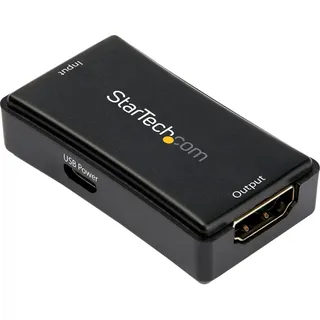 Startech StarTech.com HDMI-Signalverstärker 4K 60Hz, USB Powered, 7.1 Audiounterstützung, Signal Booster, YUV 4: 4: 4)