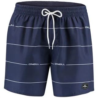 O'Neill Herren PM Contourz Badehose, Blau (Blue AOP W/ White 5910) , XS