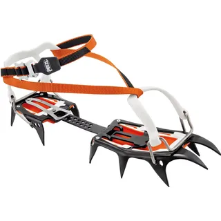 Petzl Steigeisen schwarz/orange