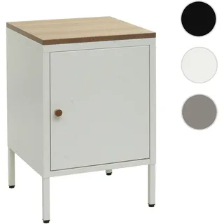 Nachttisch HWC-L84, Nachtschrank Kommode Beistelltisch Schrank, Metall 63x40x40cm, Melaminbeschichte