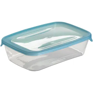 Curver Frischhaltedose rechteckig transparent/blau 1 l