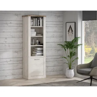 Forte Duro Aktenregal 71,2 x 41,3 x 212,0 cm weiß