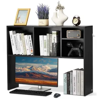 Vevor Bücherregal 94 x 24 x 73 cm Schwarz