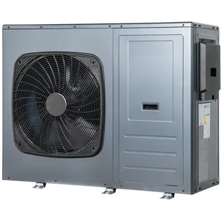 Techomey Warmwasser Wärmepumpe A+++, COP 5.1, Monoblock Wärmepumpe 8kW, Luft Wasser Wärmepumpe R290, Frequenzumwandlung Technologie, 5-75 °C