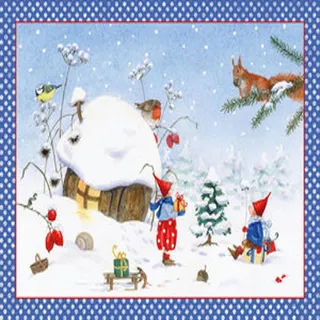 Adventskalender »Pippa und Pelle« - Weiß