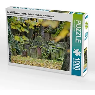 CALVENDO Puzzle Jüdische Friedhöfe in Deutschland 1000 Teile Lege-Größe 64 x 48 cm Foto-Puzzle Bild von Hans-Georg Vorndran