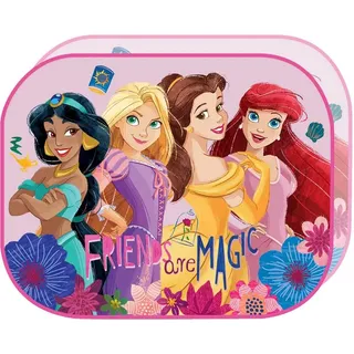 tataway in viaggio si cresce TataWay - Disney Auto Sonnenblenden | UV-Schutz | Einfache Befestigung | Prinzessinnen Grafiken, Prinzessinnen Disney, Polyester, 44 x 35 cm, Pink