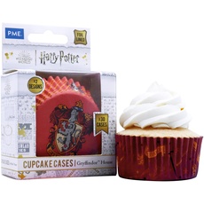 PME Harry Potter Cupcake-förmchen Folienbeschichtet, 30er-set, Gryffindor