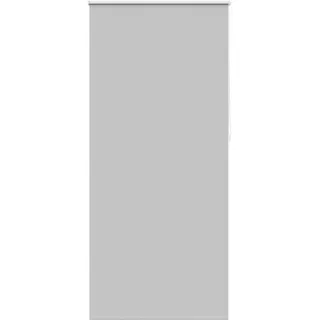 vidaXL Verdunkelungsrollo 104,4/230 cm Stoffbreite 100 cm aus Polyester Grau , Textil , Rechteckig , 100x1x230 cm , Heimtextilien, Vorhänge, Rollos, Rollos blickdicht
