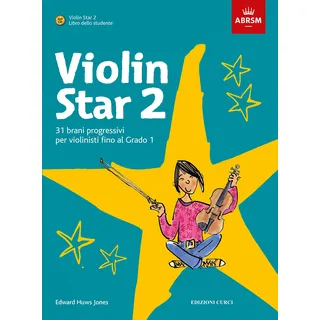 Edward Huws Jones,Mark Beech-Violin Star 2 - Italian Version-Violine-BOOK+CD