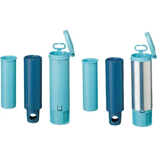 Blome Bodenhülse Aluminium 55/50/40 mm - Türkis