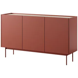 masseno Sideboard 144 x 83 x 37 cm Rot