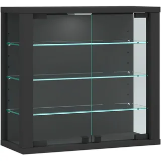 VCM Hängevitrine Vitrosa 43 x 40 x 18 cm Anthrazit