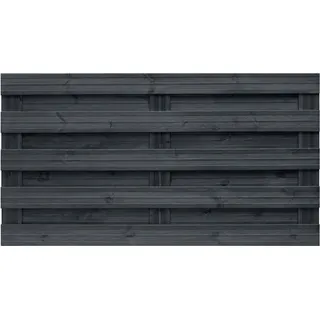 Sichtschutzzaun-Element Goch Anthrazit lasiert 90 cm x 180 cm