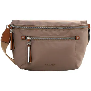 Umhängetasche EMILY & NOAH "Umhängetasche E&N Esther", Damen, Gr. B/H/T: 29cm x 26cm x 4cm 0, gelb (sahara 920), Polyester, Taschen Umhängetasche