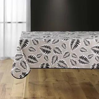 bricoline Tischdecke Alma 150 x 240 cm Schwarz