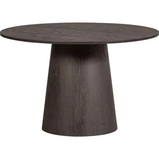 Woood DAHEIM Esstisch Maan Ø 120 cm Dekor Braun Dunkelbraun