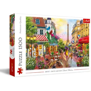 Trefl Trefl, Puzzle, Charme von Paris, 1500 Teile, Premium Quality, für Erwachsene und Kinder ab 12 Jahren