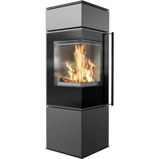 REN S links Ø 150 7 kW Granit/Schwarz