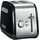 Automatiktoaster Onyx Schwarz
