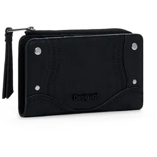 DESIGUAL Mone Embro Patch Emma Geldbörse Damen schwarz