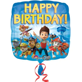 Amscan Child Paw Patrol Happy Birthday Standard Balloon