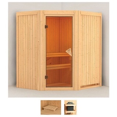 Bild von Sauna »Tomke«, (Set), ohne Ofen beige