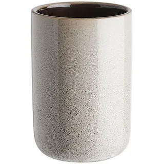 Butlers Zahnputzbecher (4er Set) Chelsea , Beige , Keramik , 7x10x7 cm , Badaccessoires, Zahnputzbecher